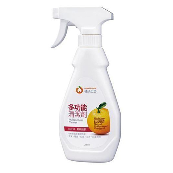 《橘子工坊》家用類多功能清潔劑(200ml/瓶)(24入)