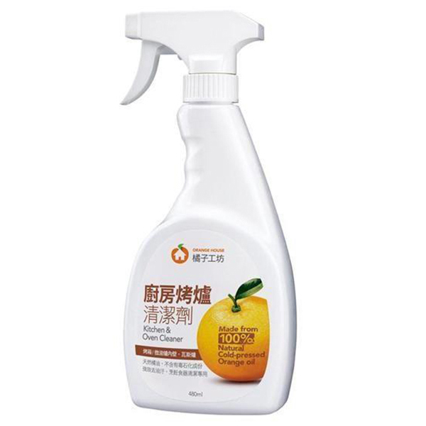 《橘子工坊》 廚房烤爐清潔劑 (480ml/瓶)(12入)