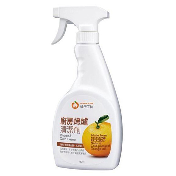 《橘子工坊》 廚房烤爐清潔劑 (480ml/瓶)(12入)