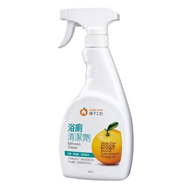 《橘子工坊》 浴廁清潔劑 (480ml/瓶)(12入)
