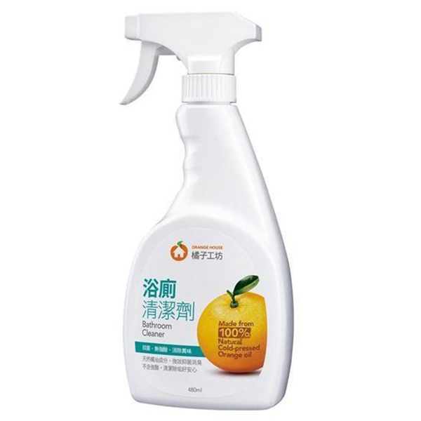 《橘子工坊》 浴廁清潔劑 (480ml/瓶)(12入)