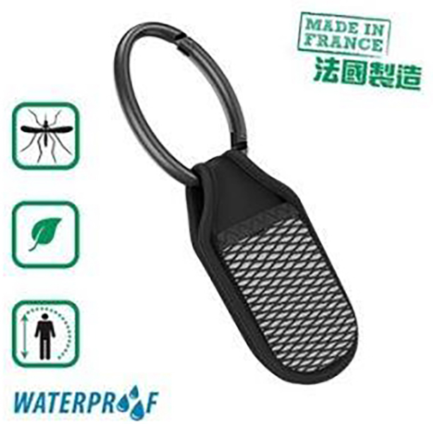 【PARAKITO帕洛】法國天然精油防蚊扣環-黑