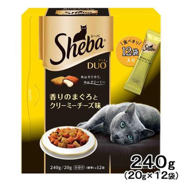 Sheba夾心酥(黃)-金槍魚起士貓糧輔食《日本直送》