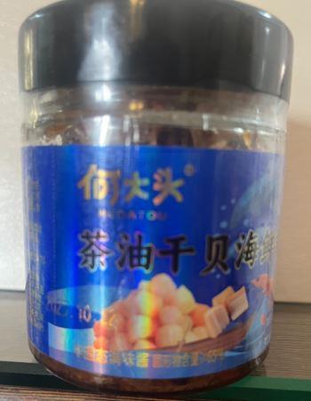 河大頭-苦茶干貝海鮮醬